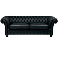 leather chesterfield